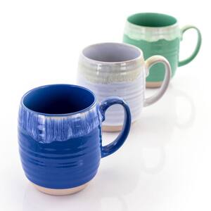 20 oz. Assorted Stoneware Mug (Set of 3)