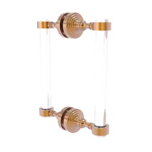 Pacific Grove 8 in. Back to Back Shower Door Pull in Brushed Bronze