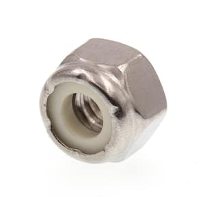 1/4 in.-20 Grade 18-8 Stainless Steel Nylon Insert Lock Nuts (50-Pack)