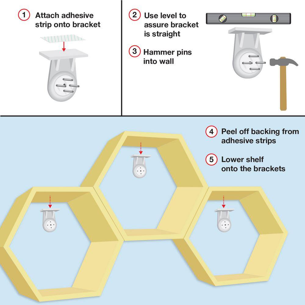 Yellow Honeycomb Wall Mounted Toilet Paper Holder