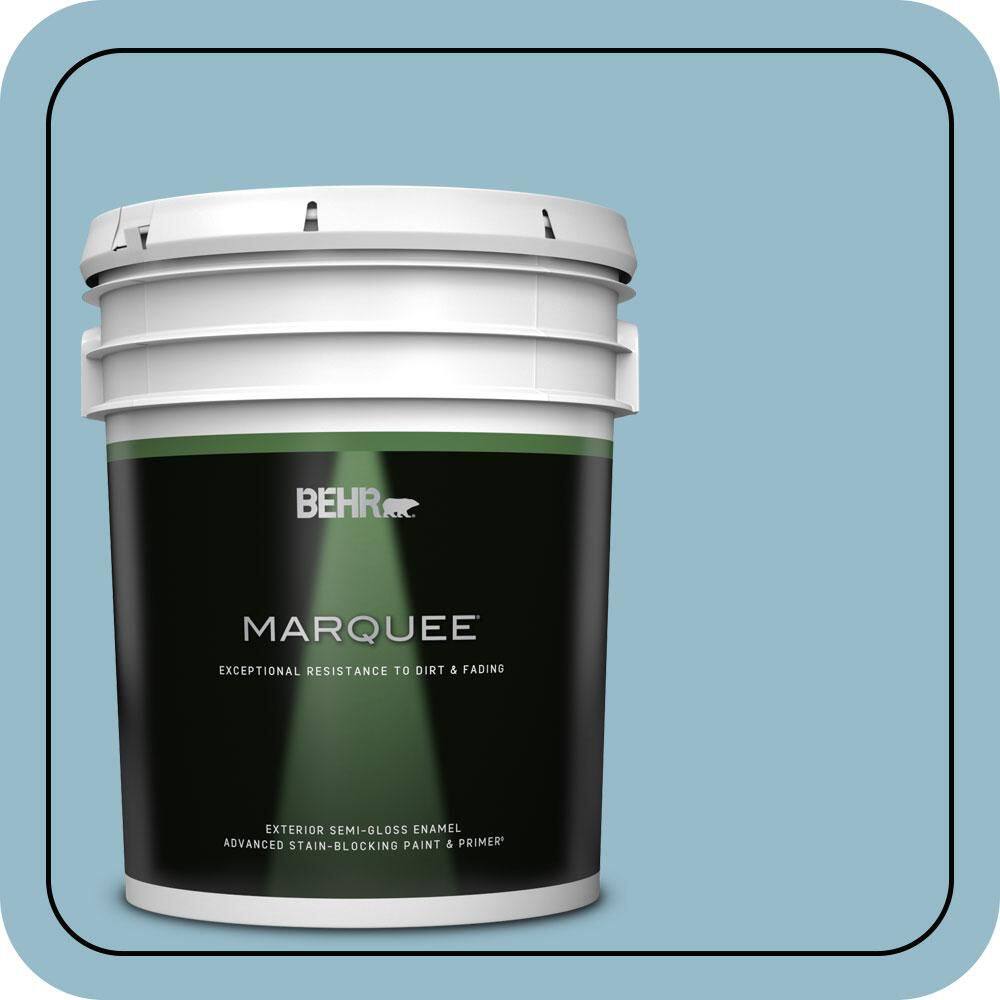5 gal. #S480-3 Sydney Harbour Semi-Gloss Enamel Exterior Paint & Primer price history on PriceWatchPro
