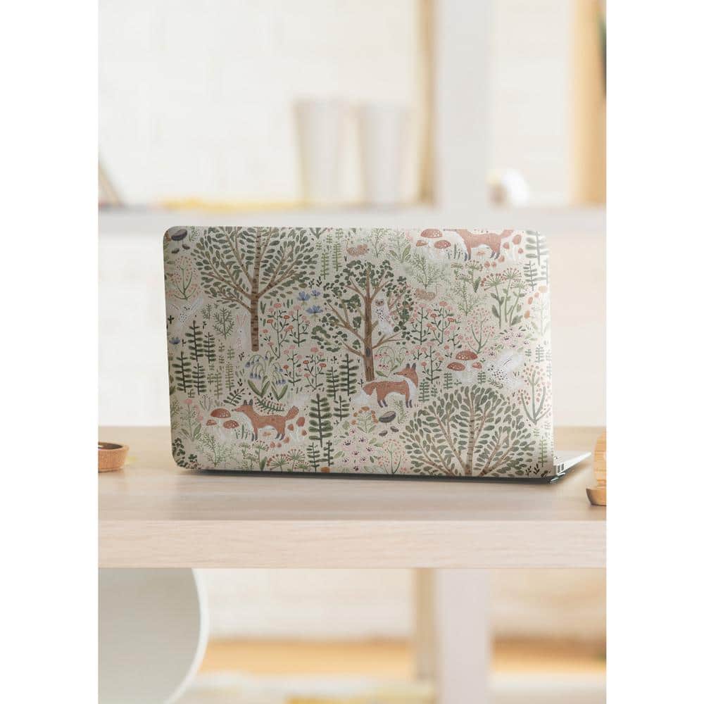 Almond Vintage Forest Critters Peel and Stick Wallpaper Roll