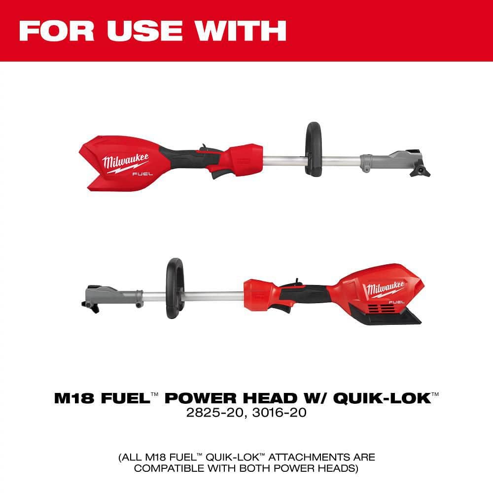 Milwaukee M18 Fuel QUIK-LOK Bristle Brush Attachment 23.5 Inch