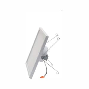 LED Square 8 in. by 8 in. White Integrated LED Recessed Can Retrofit Kit