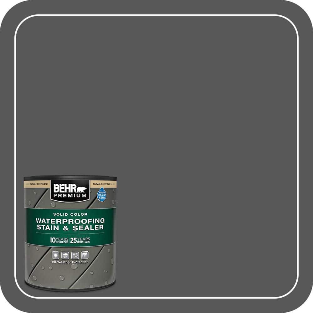 Shadow Mountain Color BEHR PREMIUM 1 qt. #PPU24-22 Shadow Mountain Solid Color Waterproofing ...