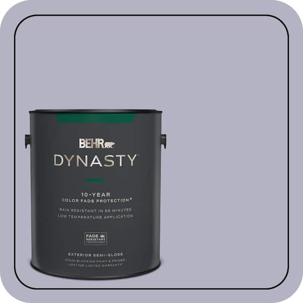 BEHR DYNASTY 1 gal. #640F-4 Fading Sunset Semi-Gloss Enamel Exterior Stain-Blocking Paint & Primer