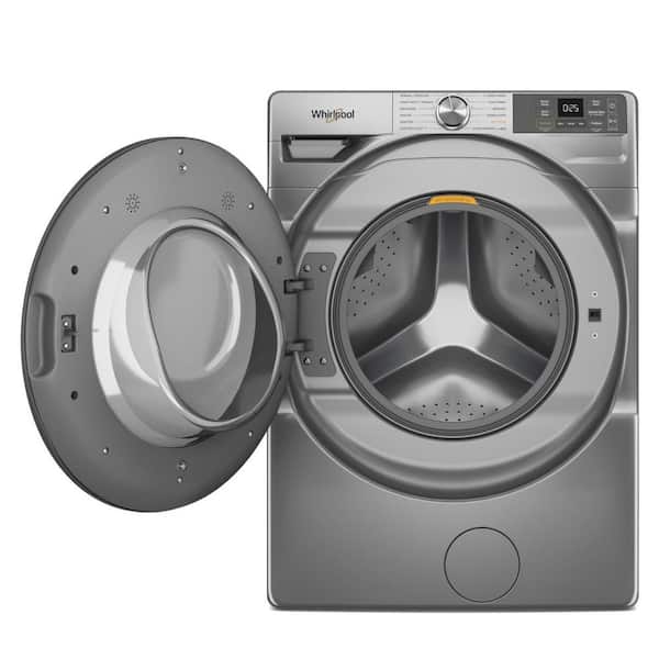 4.5 cu. ft. Stackable Front Load Washer in Radiant Silver with FreshFlow Vent System