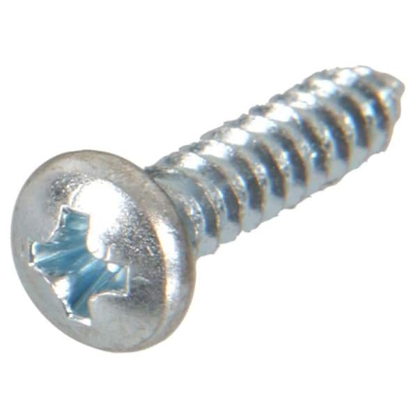 Hillman 8 in. x 3/4 in. Chrome Headlight Screw