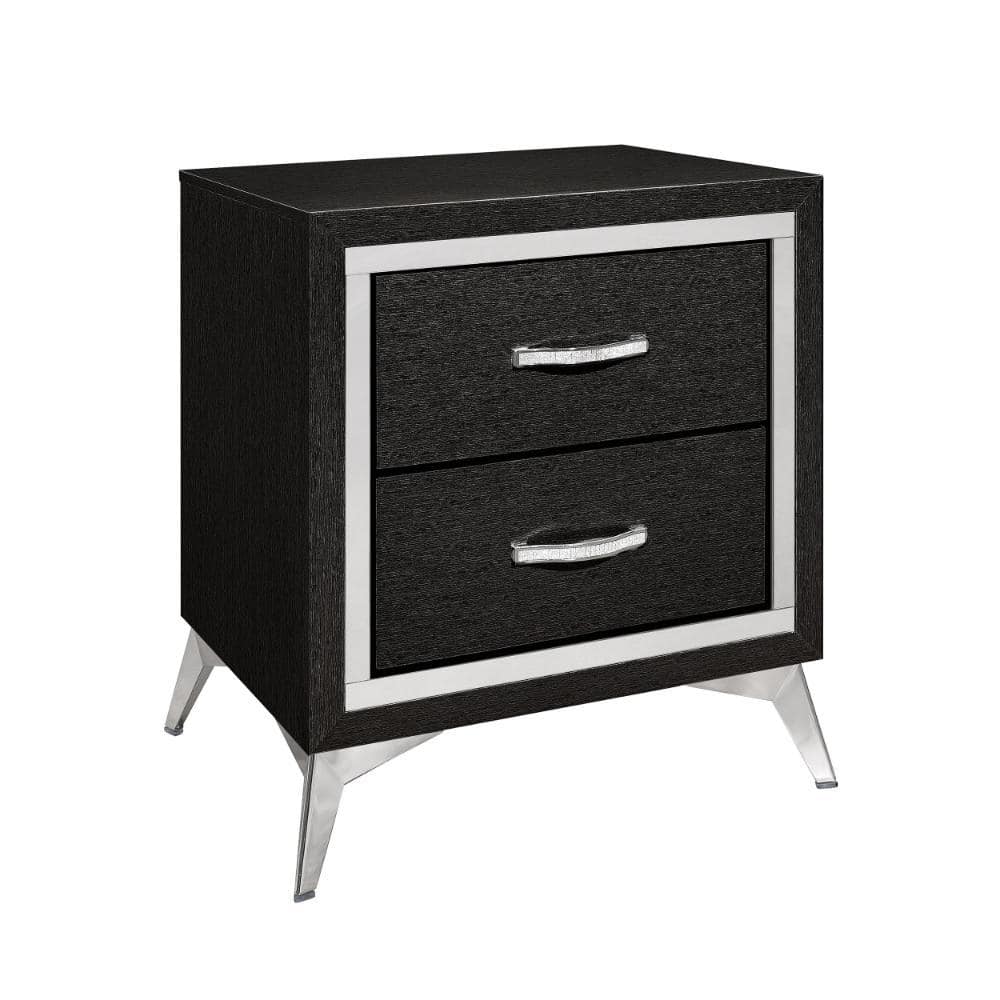 【きれいめファッション51選】上品さと清潔感をキープし Benjara 21.54 Wooden 2-Drawers Silver and Black in. ドラゴンボールカード