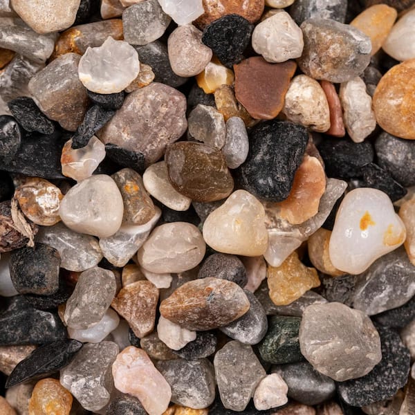 Azure mixed 0.4 cu. ft. per Bag 0.12 in. to 0.31 in. Bagged Landscape Pebbles (1-Bag)