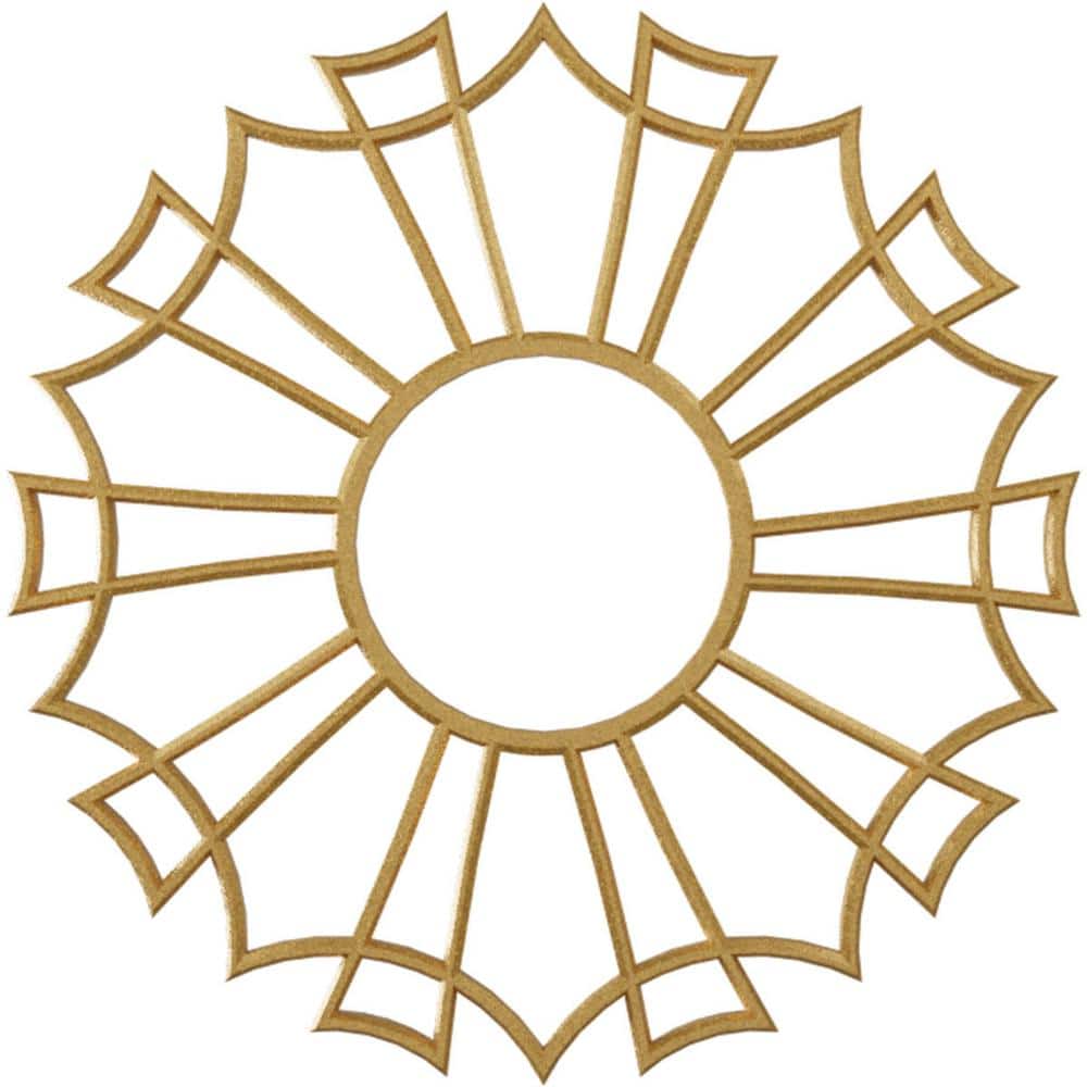 16 in. O.D. x 5-5/8 in. I.D. x 1/2 in. P Augustus Architectural Grade PVC Pierced Ceiling Medallion price history on PriceWatchPro