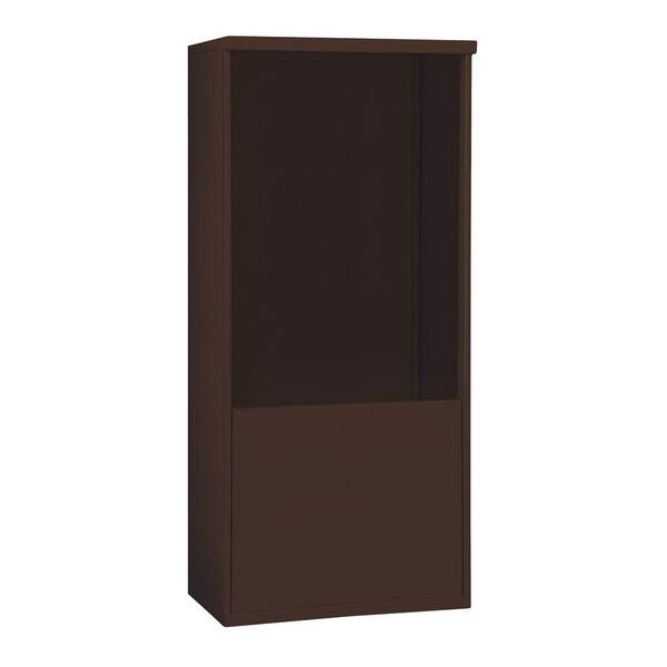 Salsbury Industries 3900 Series Free-Standing Enclosure for Salsbury 3711 Double Column Unit in Bronze