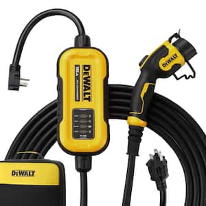 25 ft. cord, 16 Amp, 120-Volt/240-Volt AC 3.84 Kw, Weatherproof Level 2, Heavy-Duty Portable Electric Vehicle Charger