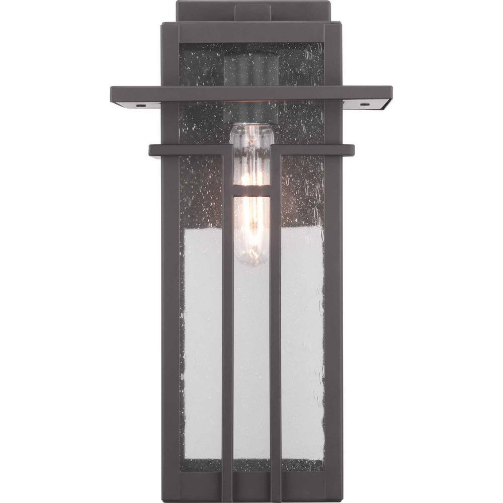 Antique Bronze Geometric Outdoor Wall Lantern Sconce
