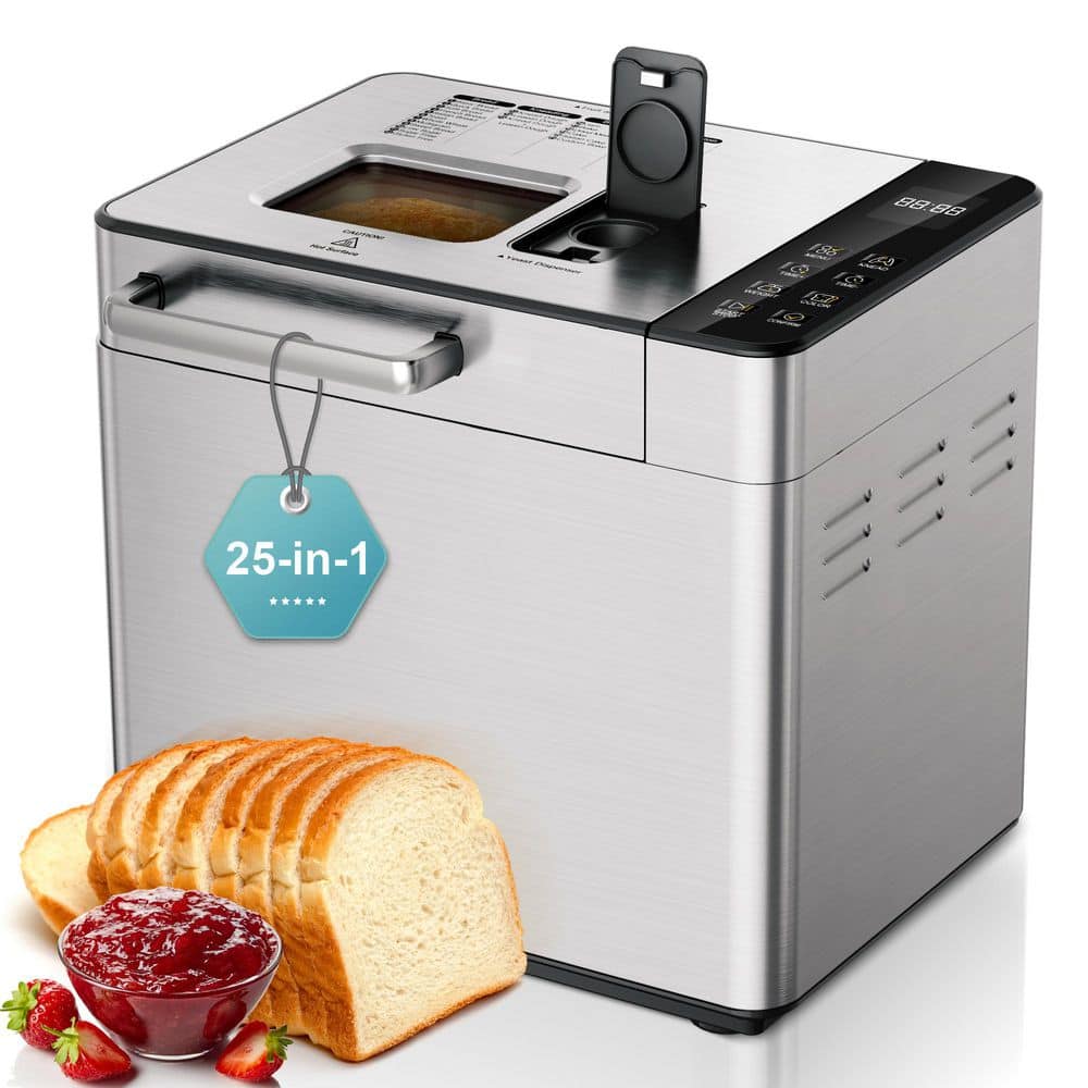 2 lb. Silver Bread Maker, 25-Preprogrammed Menu Options price history on PriceWatchPro