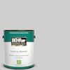 BEHR PREMIUM PLUS 1 gal. #770E-2 Silver Screen color Semi-Gloss Enamel ...