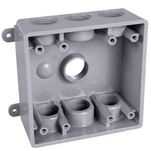 10 pieces 5/8 Ho One Gang Weatherproof Box Cover for Doorbell Buzzer .6875” 