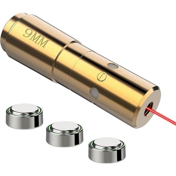 Laser Bore Sighting Tool 223 5.56mm 9mm 30-06 25-06 270 with Batteries for Quick Gun Zeroing Screen and High Accuracy