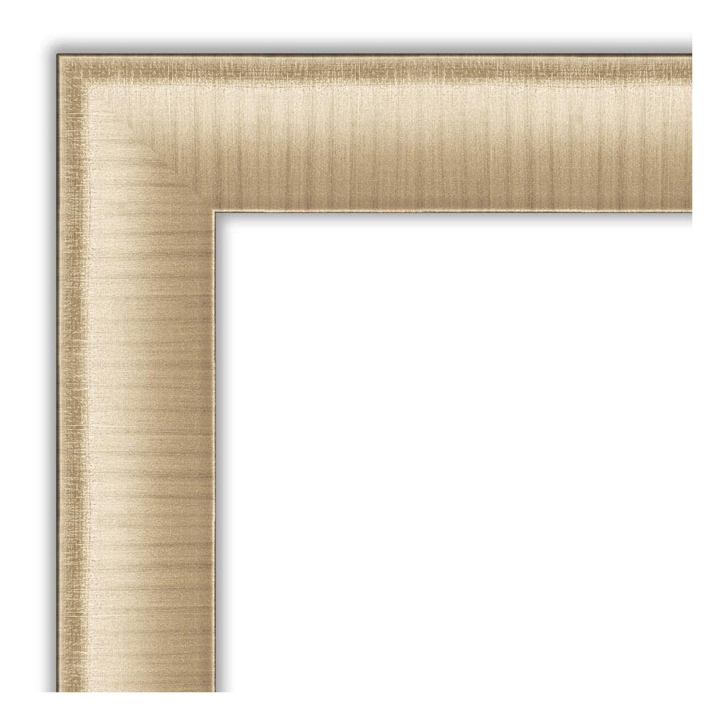 Elegant Brushed Honey Gold Polystyrene Wall Picture Frame