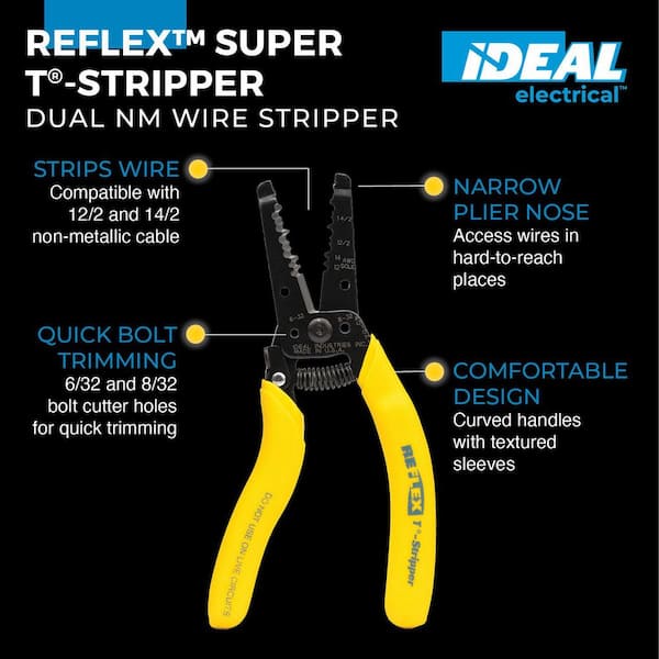 Reflex Super T-Stripper 12-2/14-2 NM Cable