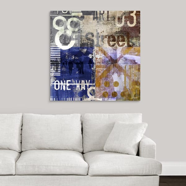 GreatBigCanvas 36 in. x 36 in. "Move On IX" by Sven Pfrommer Canvas Wall Art