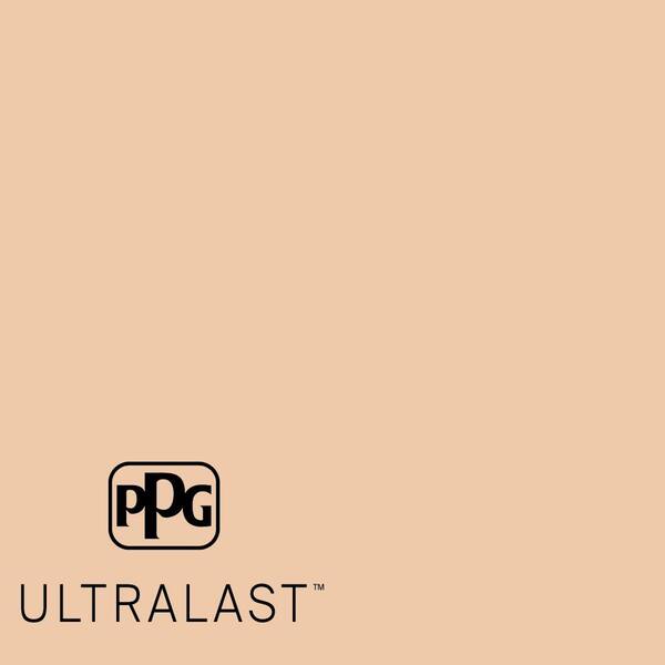 PPG UltraLast 1 qt. PPG1202-4 Caramel Ice Matte Interior Paint and Primer