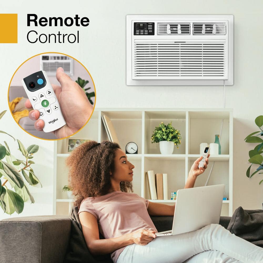 Whirlpool 10,000 BTU White Wall Air Conditioner with Remote