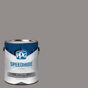 1 gal. Antique Silver PPG1002-5 Semi-Gloss Exterior Paint