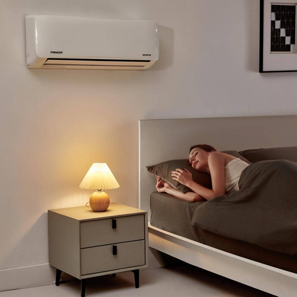 24,000 BTU White Wall-Mounted Ductless Mini Split Heat Pump