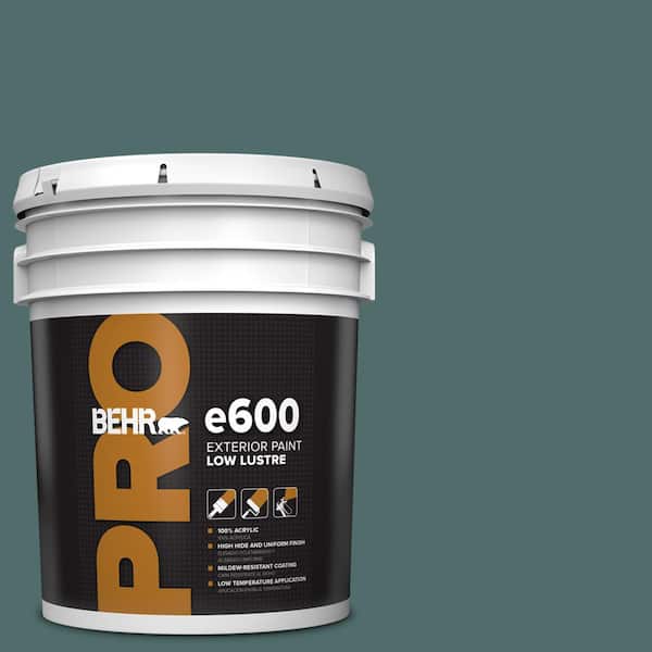 BEHR PRO 5 gal. #PPU12-02 Sequoia Lake Low Luster Exterior Paint