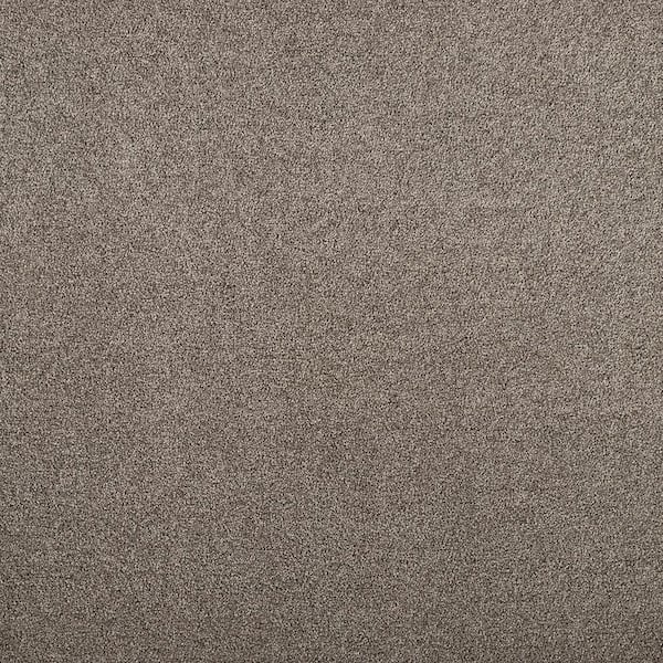 Lifeproof with Petproof Technology Hainsridge Greystone- Gray 68 oz. Triexta Texture Carpet - Installation Required