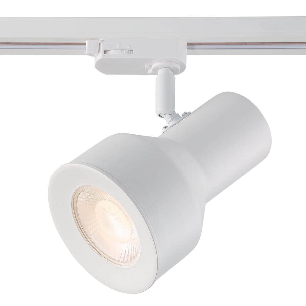 Satco Nuvo 50W Max R20/PAR20 Head Step Cylinder Track Lighting Brushed