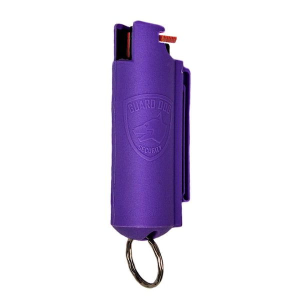 Guard Dog Security Quick Action Pepper Spray, Purple