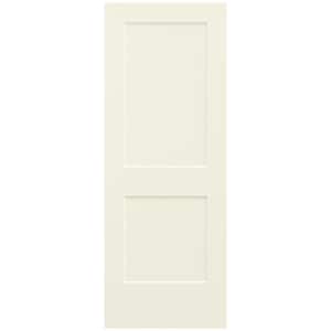 30 in. x 80 in. Monroe Vanilla Painted Smooth Solid Core Molded Composite MDF Interior Door Slab