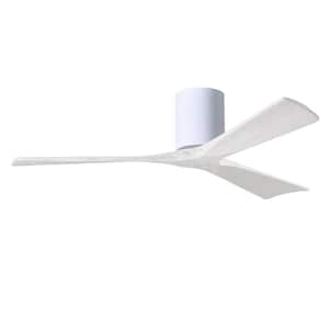 Irene-3H 52 in. Indoor/Outdoor Gloss White Ceiling Fan