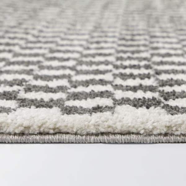 Castle Charcoal 5 ft. x 7 ft. Area Rug