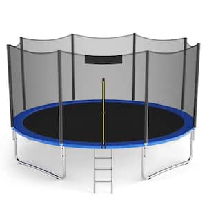 14 ft. Trampoline Recreational Jump Power with Enclosure Net Ladder