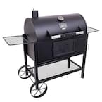 Judge Charcoal Smoker Grill in Black