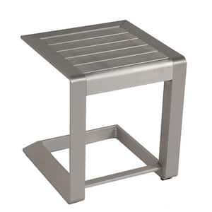 Modern All Aluminum Outdoor Coffee Table