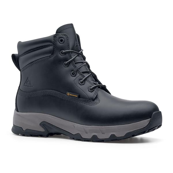 Ace Men s Pike Chill Water Proof 6 in. Work Boots Composite Toe Black Size 7 M 72515 S7 The Home Depot