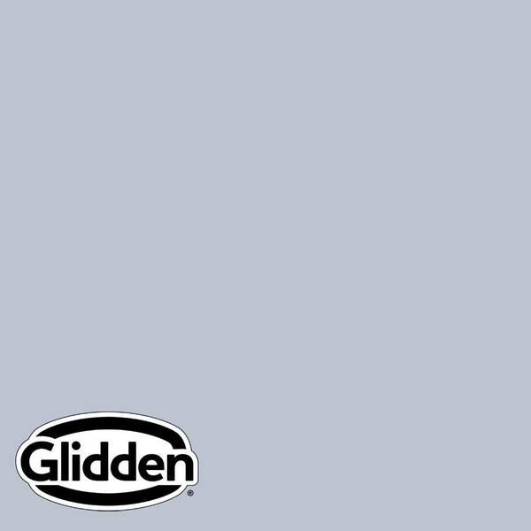 Glidden Diamond 1 qt. PPG1041-4 Blue Dolphin Satin Interior Paint with Primer