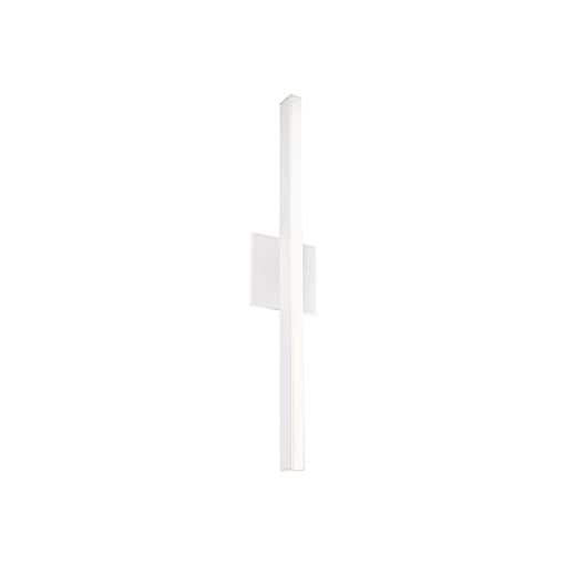 White Aluminum Dimmable LED Wall Sconce