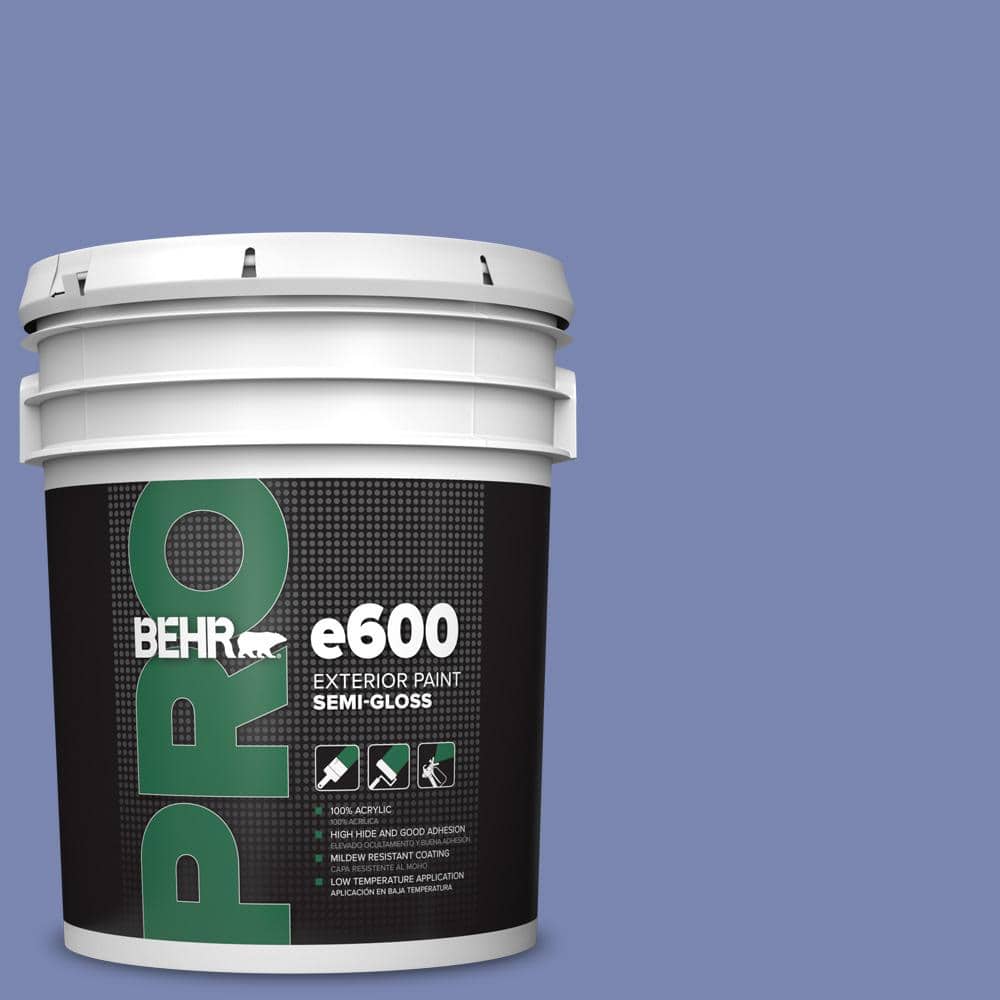 5 gal. #610B-5 Corsican Purple Semi-Gloss Exterior Paint product image for price tracking