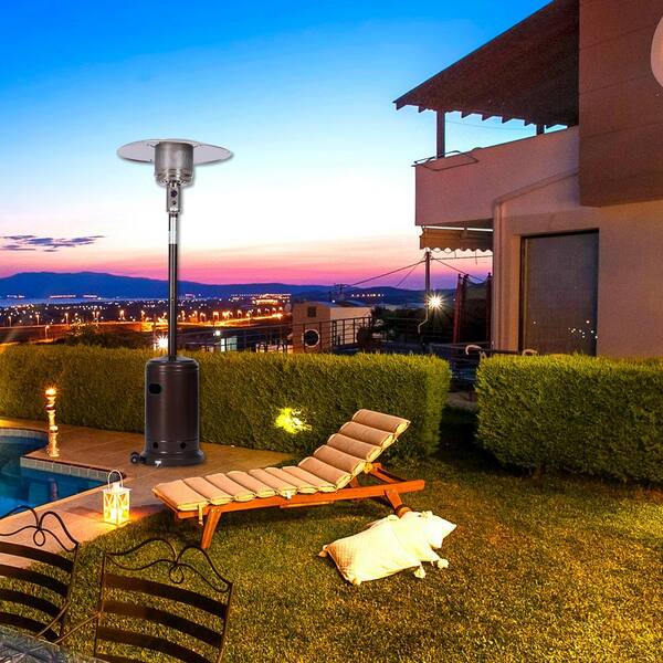 Willit 46,000 BTU Stainless Steel Flame Propane Patio Heater HXN98050250XX  - The Home Depot