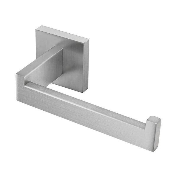 ATKING Bathroom Wall-Mount Single Post Toilet Paper Holder Stainless Steel Tissue Roll Holder in Brushed Nickel