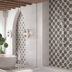 Istanbul Star Night with Day Cross 6 in. x 12 in. Porcelain Floor and Wall Tile (8.64 sq. ft./Case)