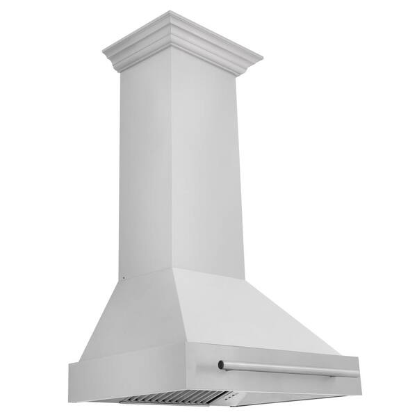 ZLINE Kitchen and Bath 30" Range Hood with Stainless Steel Handle