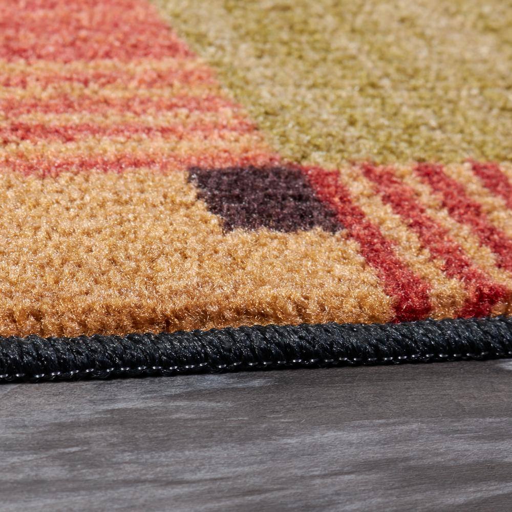 Alliance Geometric Easy-Care Rectangular Synthetic Rug