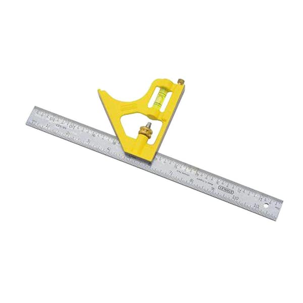 Stainless Steel Ruler Anti-rust Combination Square Measuring Ruler