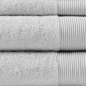 Nuage Grey Cotton Tencel Blend Antimicrobial 6 Piece Towel Set